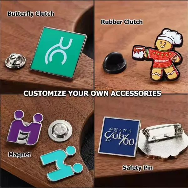 Custom Flag Pin Badge – High-Quality Lapel Pins with Enamel Finish - Image 2